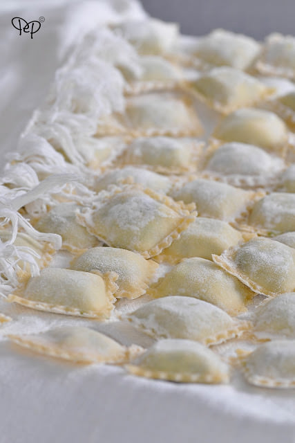 Ravioli di ricotta e spinaci