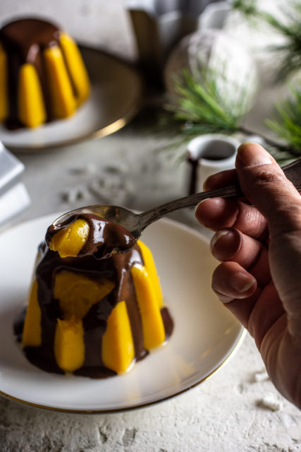 Budino di zucca e mandarino 1