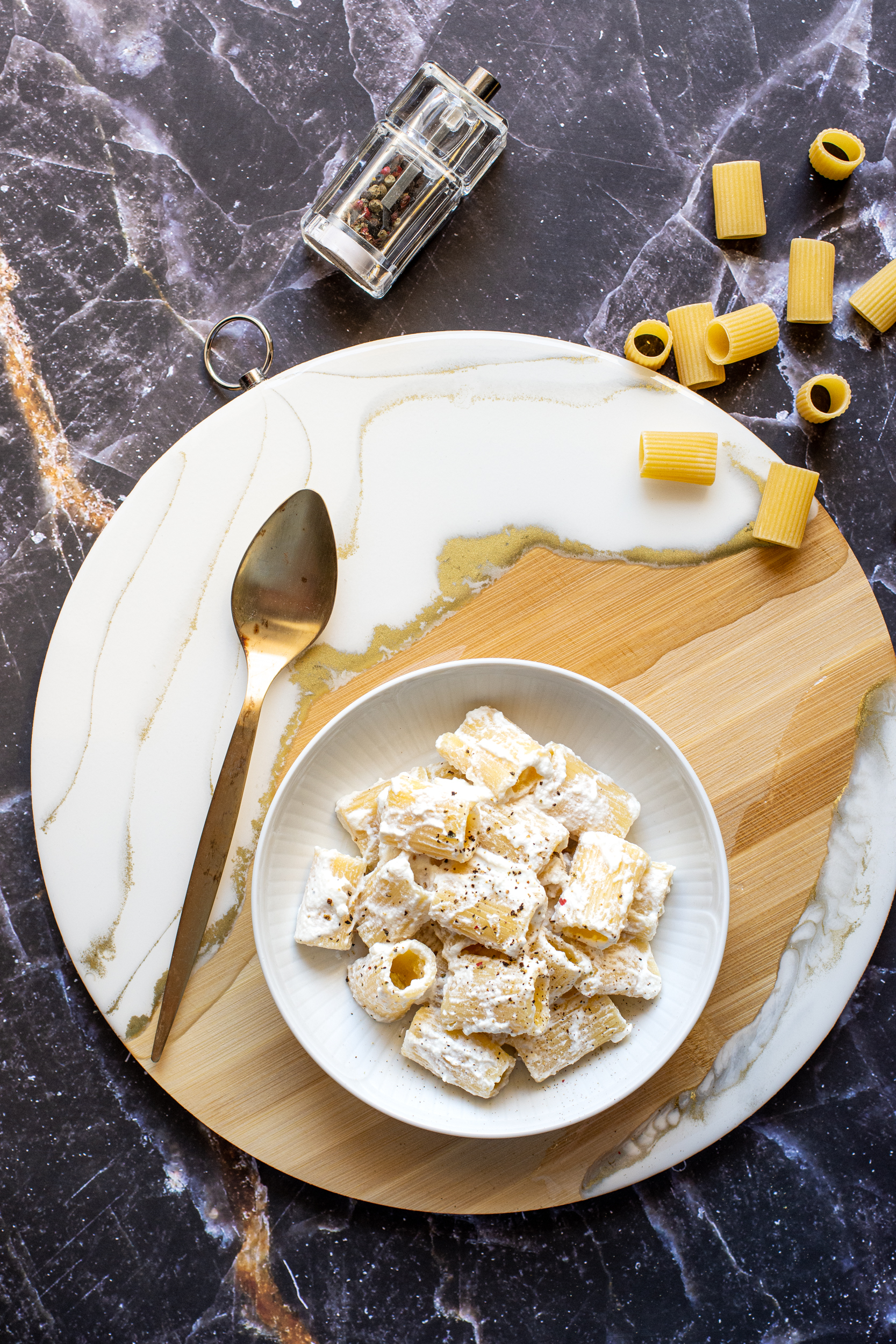 Pasta e ricotta