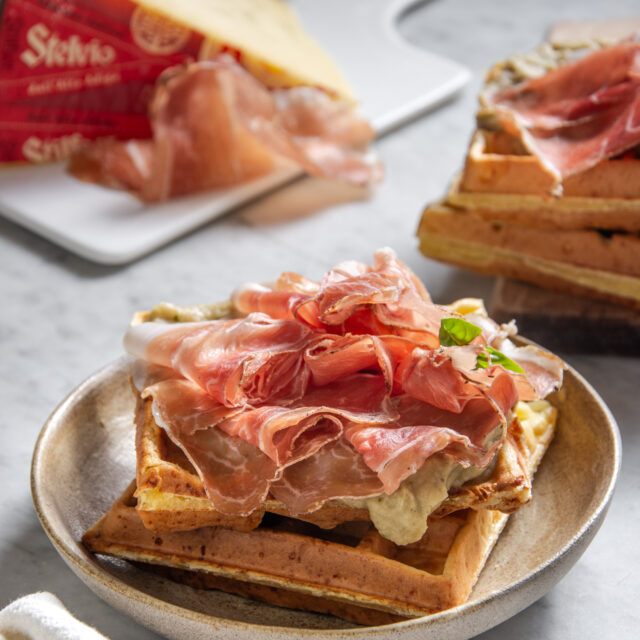 Waffle Stelvio e Speck