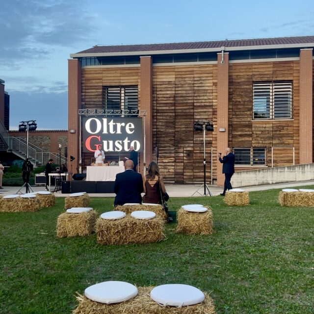 OltreGusto - immagine del giardino allestito