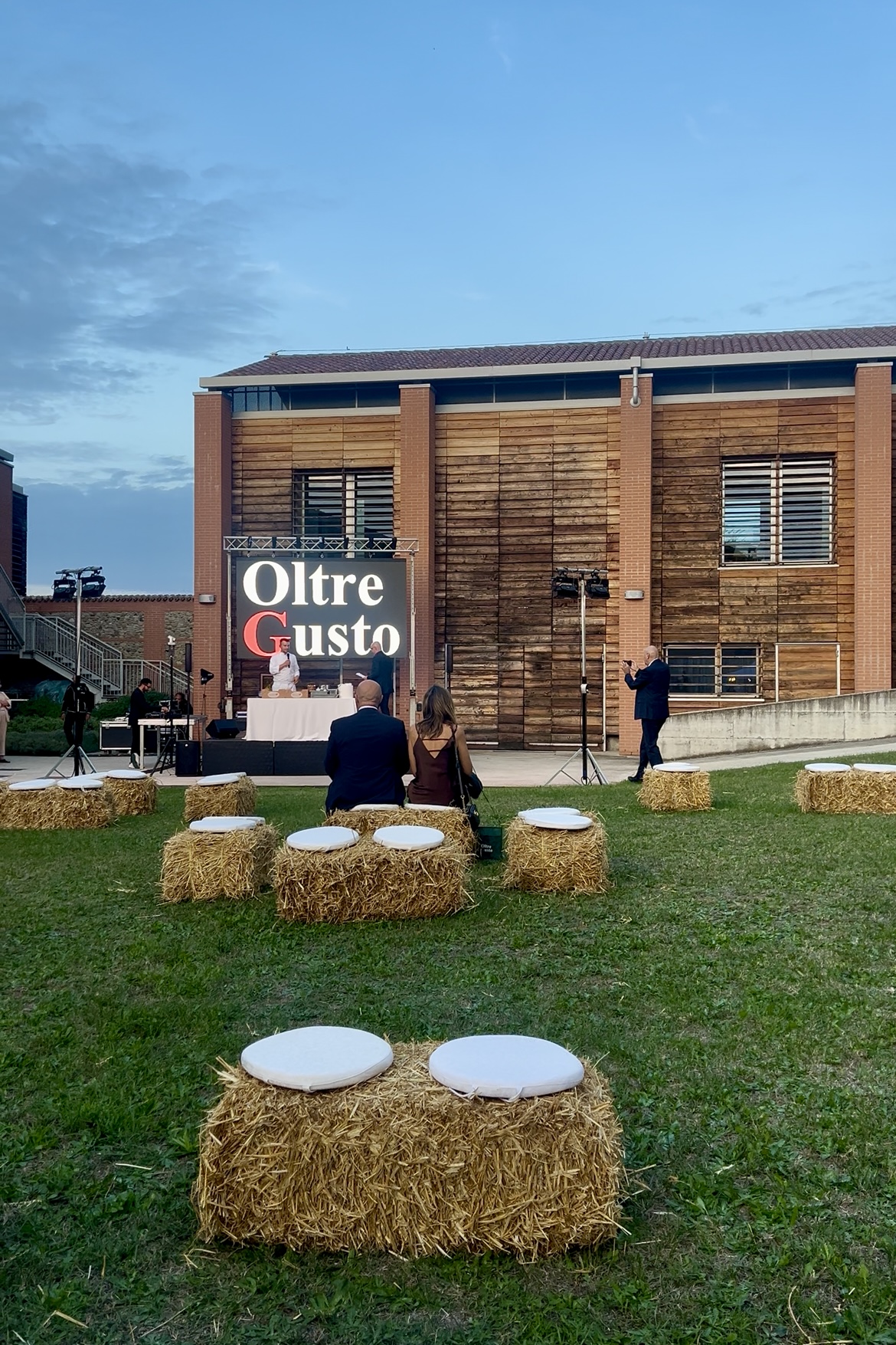 OltreGusto - immagine del giardino allestito