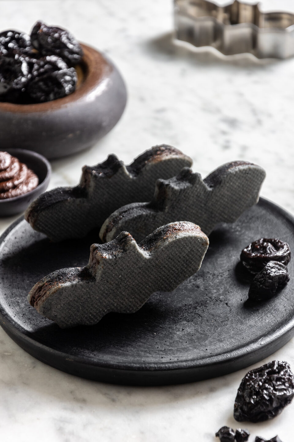 Biscotti ripieni con ganache alle Prugne della California